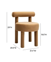 Tov Furniture 1 Pc. Velvet Dining Chair