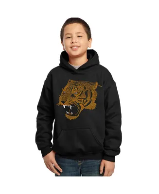 Boy's Word Art Hooded Sweatshirt - Beast Mode