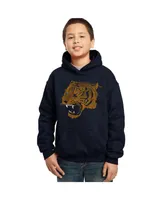 Boy's Word Art Hooded Sweatshirt - Beast Mode