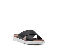 Womens johana double strap slip-on flats