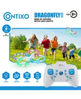 Contixo 7" TD1 Kids Indoor Outdoor Rc Easy to Fly Quadcopter Drone with Led Lights with 3d Flip
