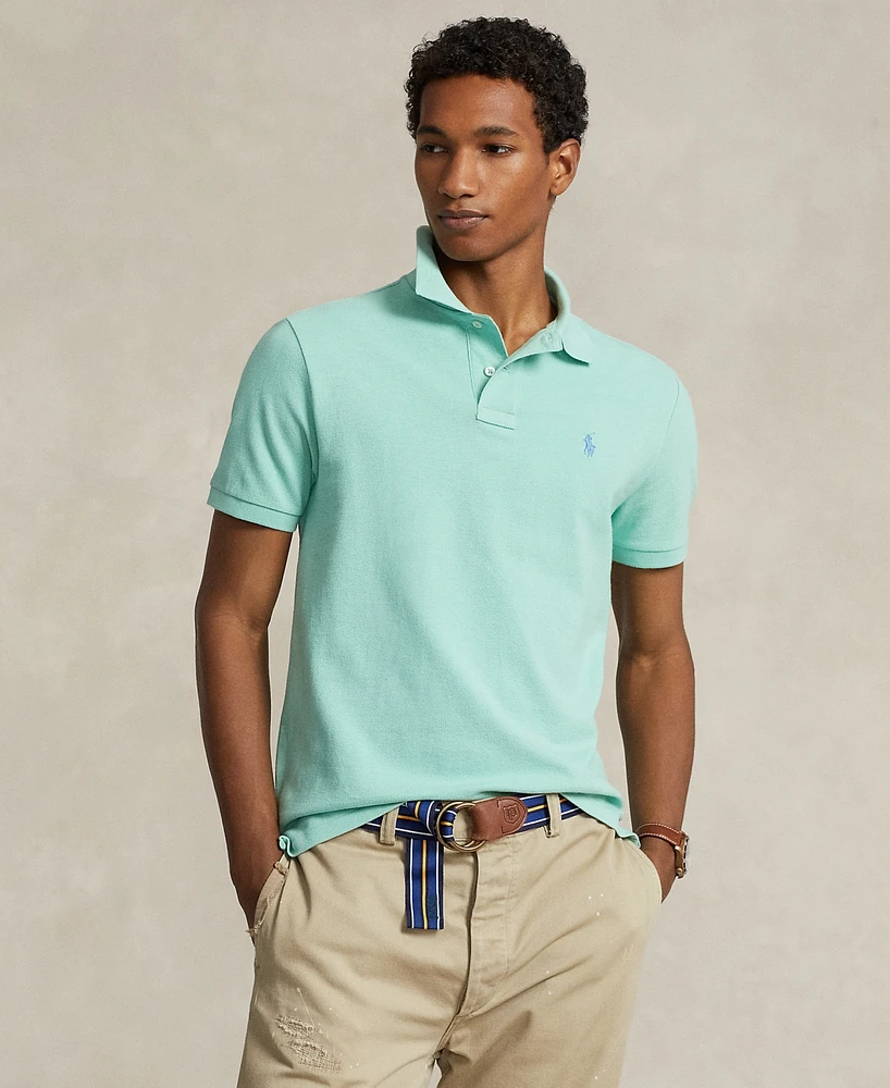 Polo Ralph Lauren Men's Cotton Custom Slim Fit Mesh Shirt