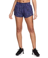 Nike Women's One Dri-fit Mid-Rise 3" Brief-Lined Shorts