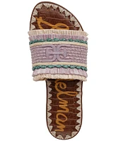 Sam Edelman Georgia Raffia Slide Sandals