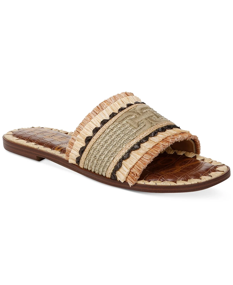 Sam Edelman Georgia Raffia Slide Sandals