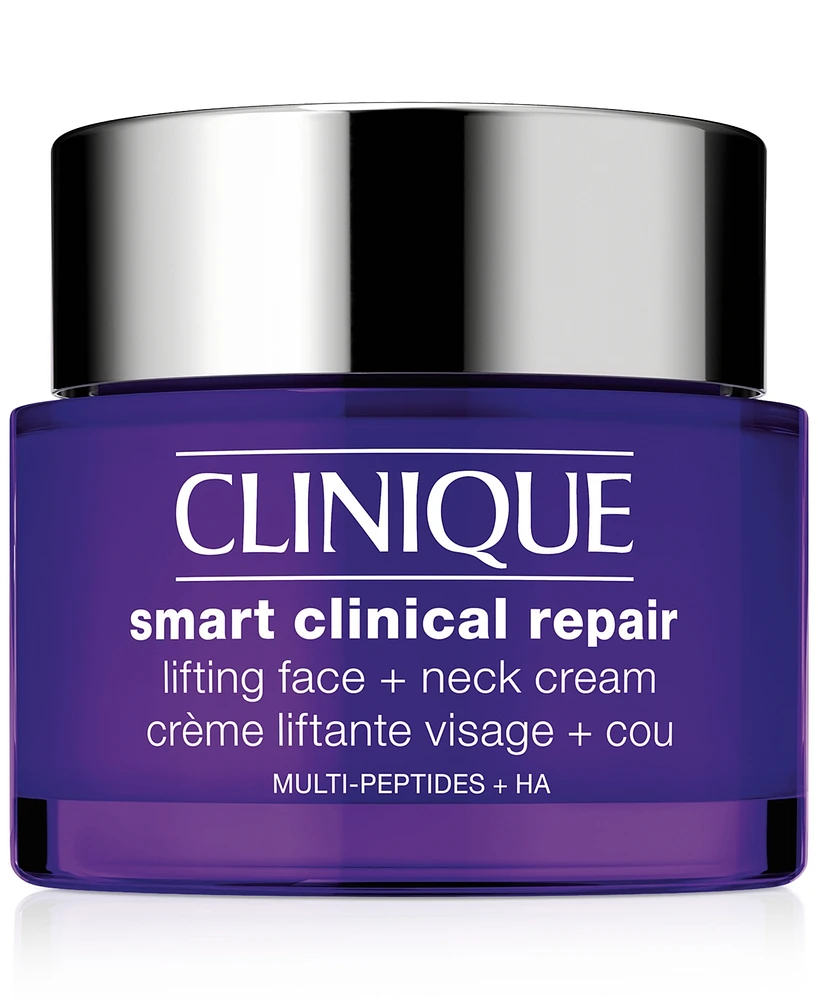 Clinique Smart Clinical Repair Lifting Face + Neck Cream, 2.54 oz.
