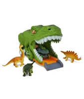 Kovot 12" Tyrannosaurus Rex Tunnel Play set with Dino Car & 30 Mini Dinosaurs - Assorted Pre