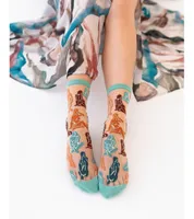 Sock Candy Women's Terracotta Ladies Sheer Sock