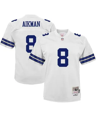 Big Boys Mitchell & Ness Troy Aikman White Dallas Cowboys Retired Player Legacy Jersey