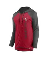 Women's Fanatics Red, Pewter Tampa Bay Buccaneers Forever Fan Full-Zip Hoodie