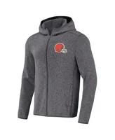 Men's Nfl x Darius Rucker Collection by Fanatics Gray Cleveland Browns Fleece Pullover Hoodie