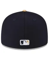 Men's New Era Navy Houston Astros 2023 Gold Collection 59FIFTY Fitted Hat