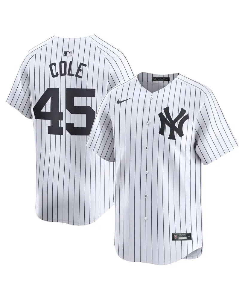New York Yankees Gerrit Cole White Cooperstown Collection Home Jersey