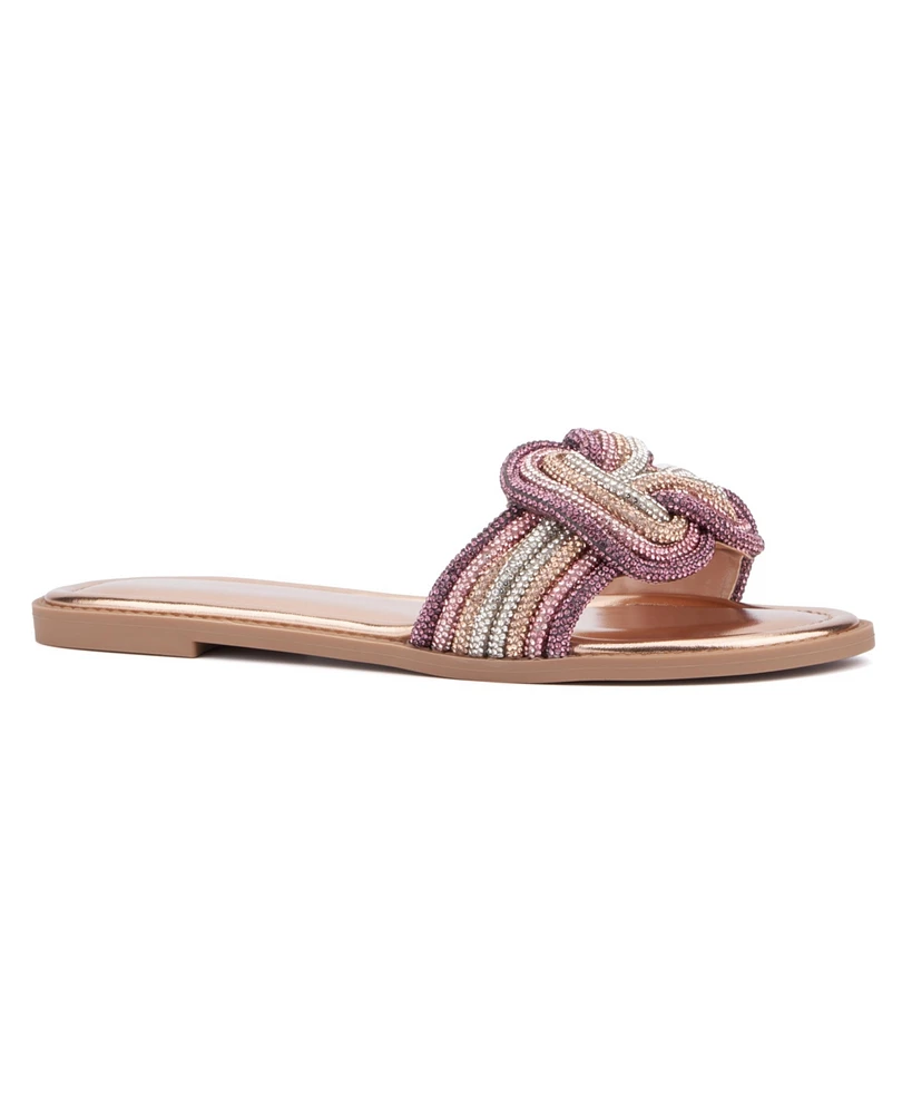 Women's Tammy Flat Sandal - Wide Width