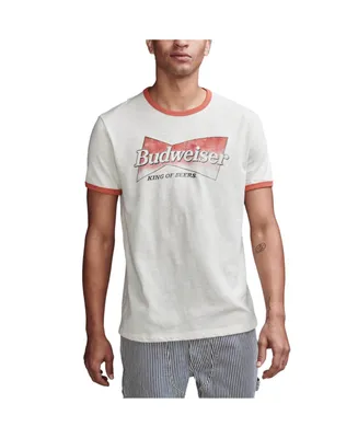Lucky Brand Men's Short Sleeve Budweiser Bowtie T-shirt