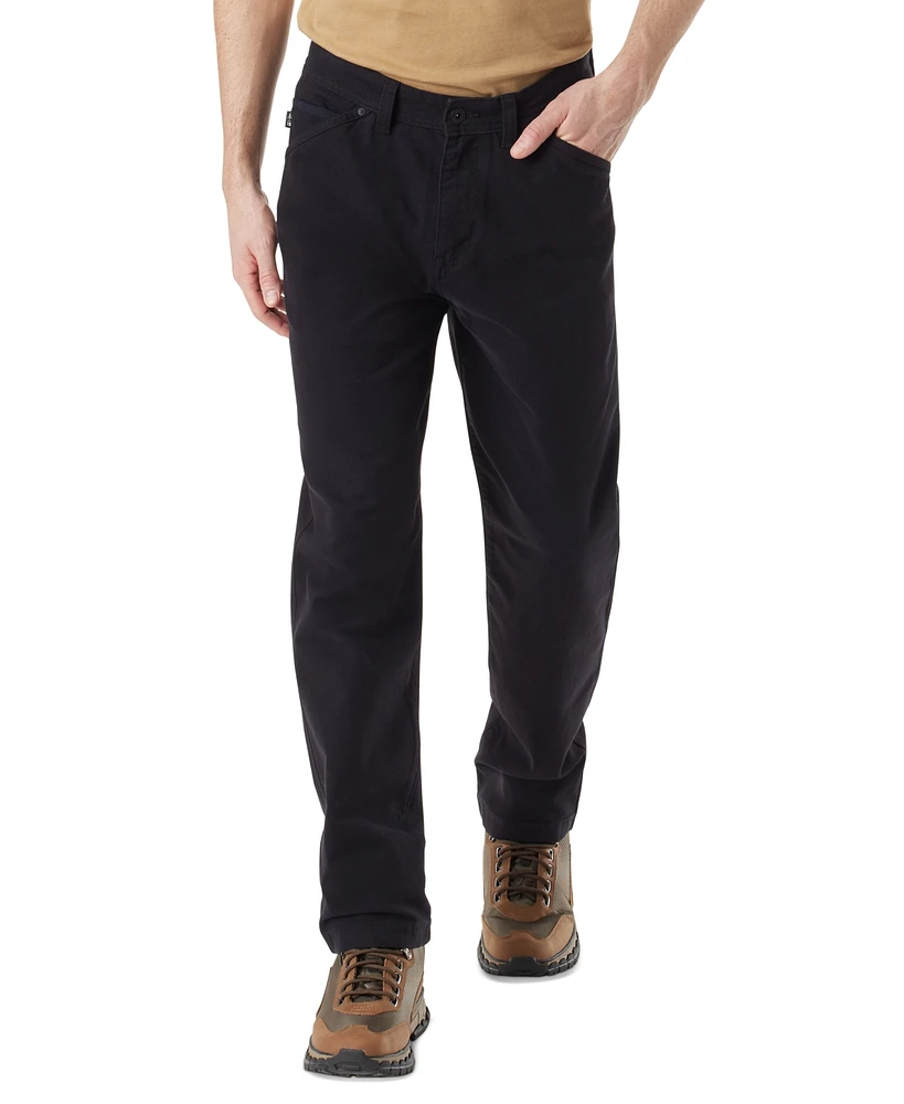 Bass Outdoor Men's Everyday Slim-Straight Fit Stretch Canvas Pants