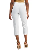 I.n.c. International Concepts Petite Mid-Rise Straight-Leg Capri Pants, Created for Macy's