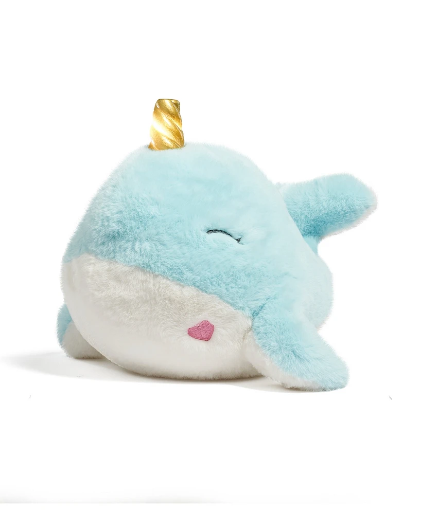 Geoffrey's Toy Box 12" Narwhal Plush with Led Lights and Sound, Created for Macy's