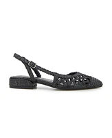 Kenneth Cole New York Women's Cayla Crochet Block Heel Slingback Pumps