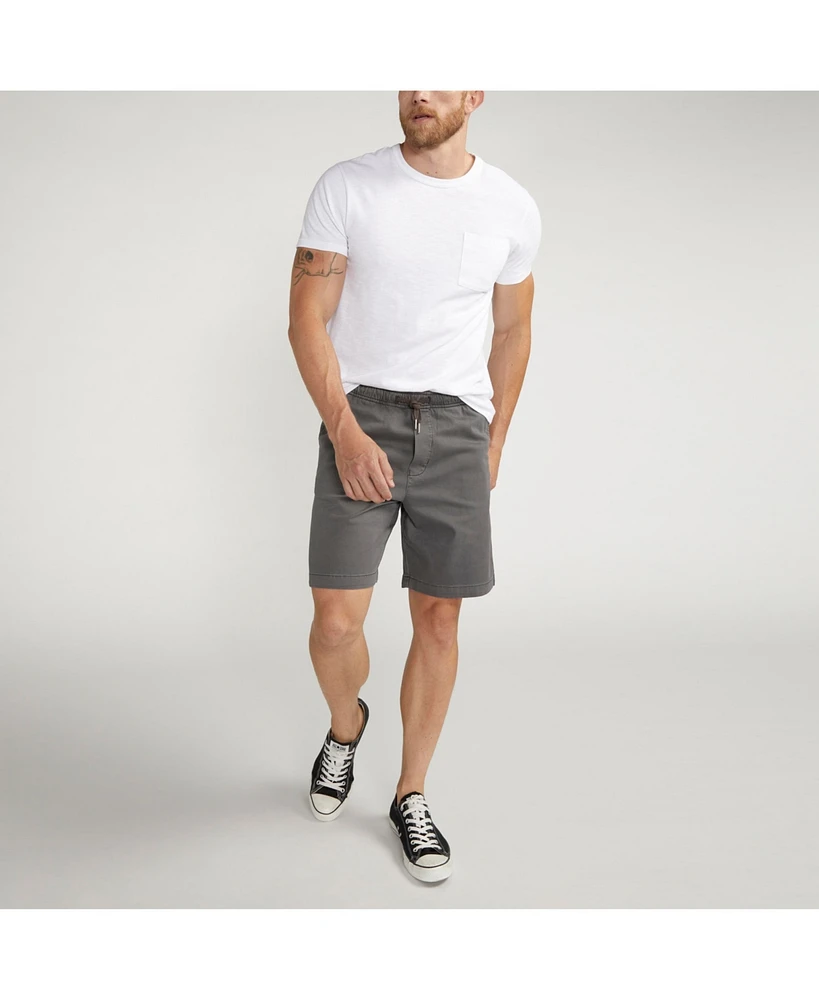Silver Jeans Co. Men's Essential Twill Pull-On Chino Shorts