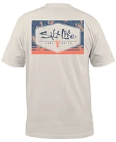 Salt Life Men's Rockin Lobster Graphic Print Short-Sleeve T-Shirt