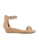 Kenneth Cole Reaction Women's Great Scrunch Two-Piece Wedge Sandals