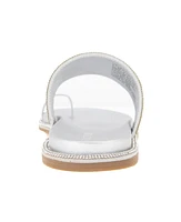 Kenneth Cole Reaction Women's Sage Jewel Toe Ring Footbed Flat Sandals