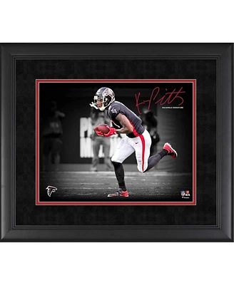 Kyle Pitts Atlanta Falcons Facsimile Signature Framed 11" x 14" Spotlight Photograph