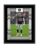 Maxx Crosby Las Vegas Raiders 10.5" x 13" Sublimated Player Plaque