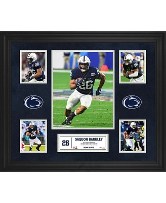 Saquon Barkley Penn State Nittany Lions Framed 23'' x 27'' 5-Photo Collage