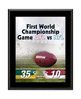 Green Bay Packers 10.5" x 13" Sublimated Super Bowl Champion Plaque Bundle