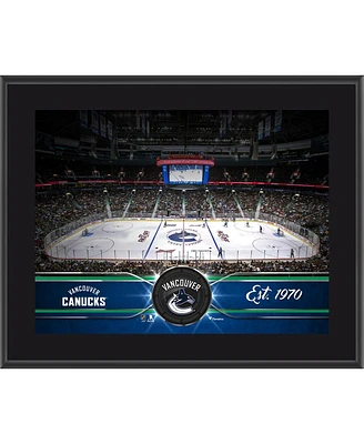 Vancouver Canucks 10.5" x 13" Sublimated Team Plaque