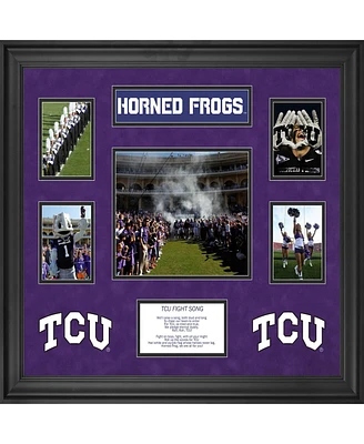 Tcu Horned Frogs Framed 23'' x 27'' 5-Photograph Collage
