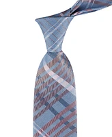 Calvin Klein Men's Large Ombre Grid Tie