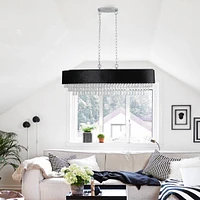 Modern Crystal Chandelier For Living-Room Cristal Lamp Luxury Home Decor Light Fixture