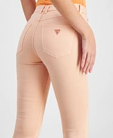 Guess Women's 1981 Capri Removable-Scarf Skinny Pants