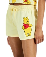 Disney Juniors' Winnie The Pooh Graphic Low-Rise Shorts