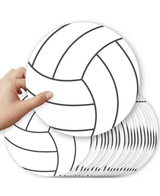 Bump, Set, Spike - Volleyball Decorations Diy Large Party Essentials - Set of 20