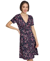 Tommy Hilfiger Women's Printed Fit & Flare Dress