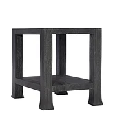 Bernhardt Berkely 27" Wood Side Table