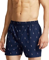 Polo Ralph Lauren Men's 3-Pk. Classic-Fit Cotton Woven Boxers