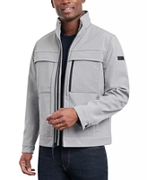 Michael Kors Men's Dressy Full-Zip Soft Shell Jacket
