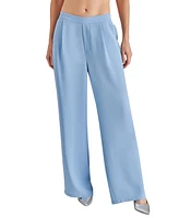 Steve Madden Women's Payton Wide-Leg Crepe Pants