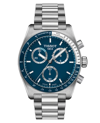Tissot Men's Swiss Chronograph Prs 516 Stainless Steel Bracelet Watch 40mm