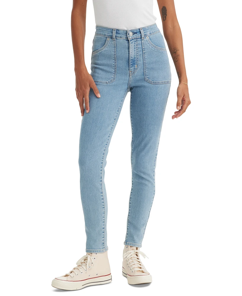 Levi's Women's 721 High Rise Slim-Fit Skinny Utility Jeans