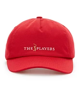 Men's Pga Tour Red The Players Mesh Adjustable Hat