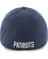 Men's '47 Brand Navy Distressed New England Patriots Gridiron Classics Franchise Legacy Fitted Hat