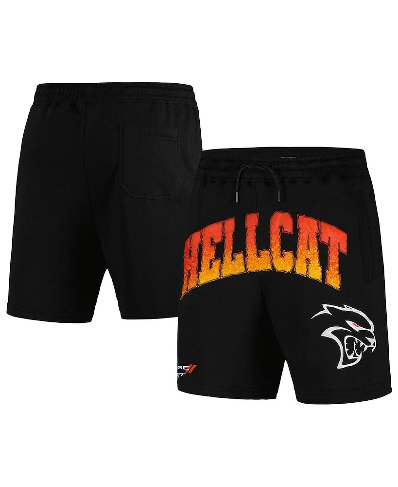 Men's Black Dodge Arc Shorts