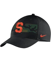 Men's Nike Black Syracuse Orange Military-Inspired Pack Camo Legacy91 Adjustable Hat