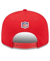 Men's New Era Red Kansas City Chiefs 2023 Nfl Training Camp 9FIFTY Snapback Hat
